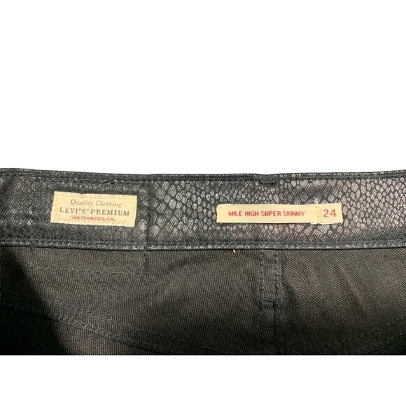 Levi's Women's Mile High Super Skinny Jeans - Picture 3 of 9